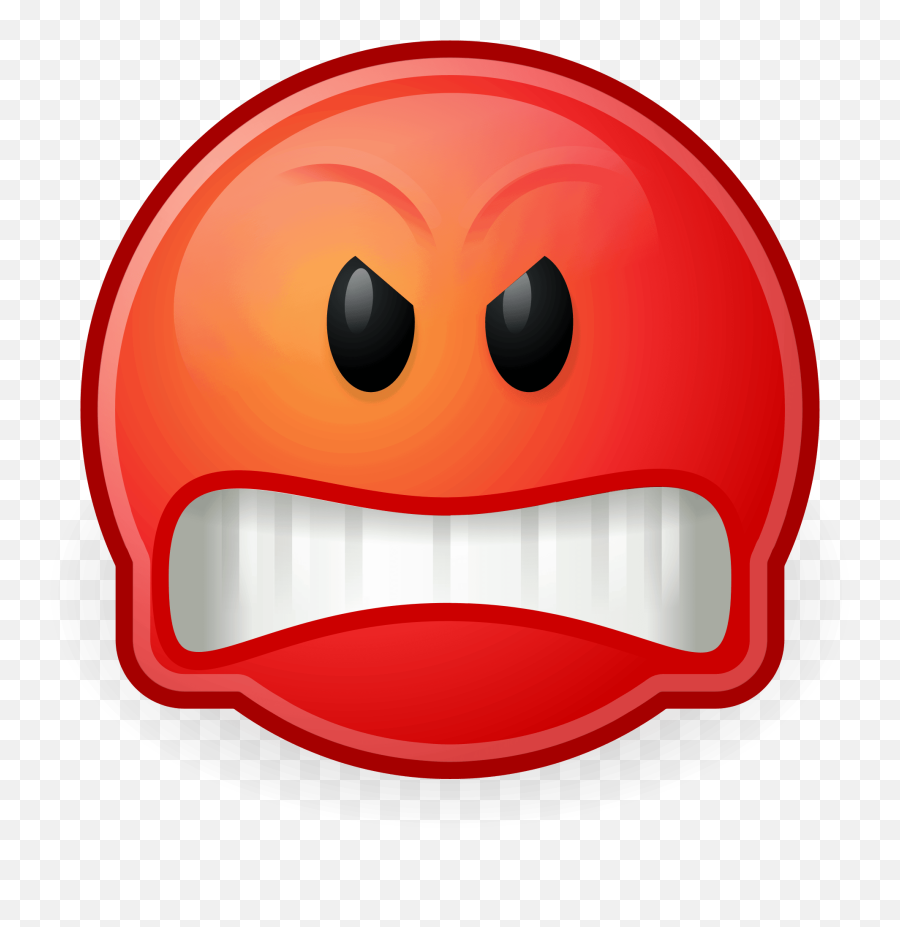 Images Of Angry Face - Angry Face Icon Clipart Full Size Angry Face Icon Emoji,What Does A Winking Emoji Mean Girl