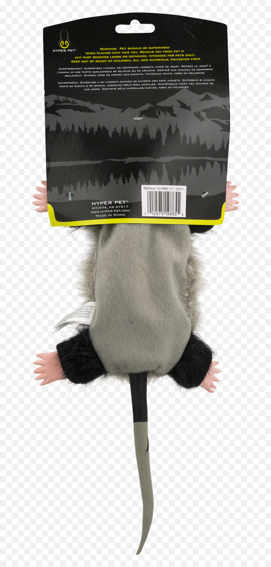 Hyper Pet Real Skinz Opossum Dog Toy - Cat Toy Emoji,Ou Trash Talk Emojis