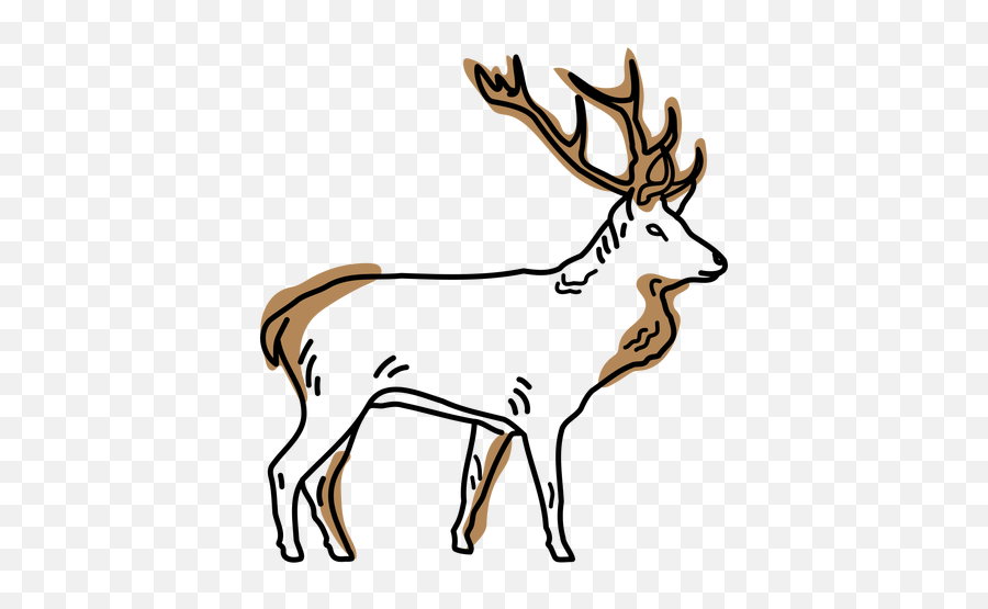 Vetores E Modelos De Antlers Ai Png Svg - Animal Figure Emoji,Emoticon Esperando Resposta