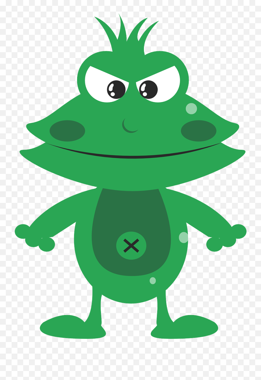 Frog Mean Angry - Free Vector Graphic On Pixabay Mean Frog Clip Art Emoji,Frog Emoji Png