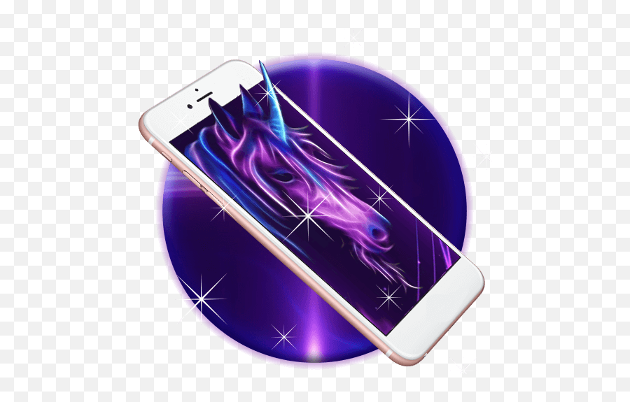 Shiny Neon Animals Background 1 - Smartphone Emoji,Android Samsung J3 Horse Emoji