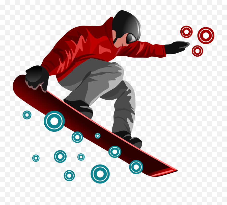 Snowboarding Png Transparent Png - Ski And Snowboard Png Emoji,Facebook Emojis With Effects Snowboard