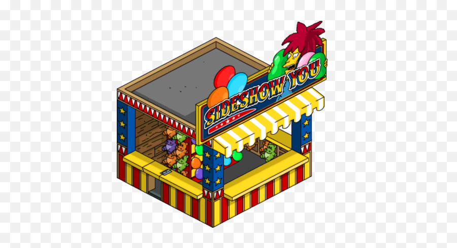 All Things The Simpsons Tapped Out For The Tapped Out Addict - Krustyland Tent Emoji,Simpsons Tapped Out Wiki Homer Emoticons