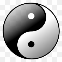 Yin Yang Clipart - Yin Yang Vector Logo Emoji,Yin Yang Emoticon