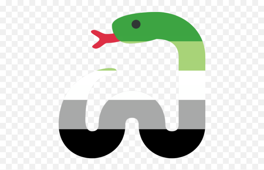 Aro Snake For - Black Snake Emoji Discord,Flame Emoji
