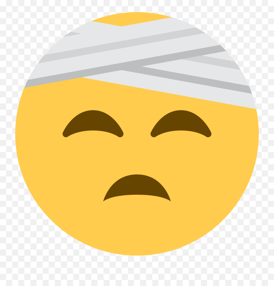 Face With Head - Head Bandage Clipart Emoji,Emoji Dictionary