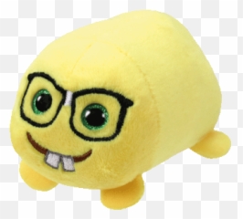 Ty Teeny Plush Emoji Nerd Face Printhousespl - Ty Teeny Tys,Cthulhu Emoji
