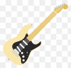 Download Electric Stratocaster Fender Cartoon Guitar Emoji,Music Instrument Emoticon