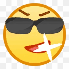 Telegram Sticker From Qq Emojis Pack,Face With Nose Glasses Emoji