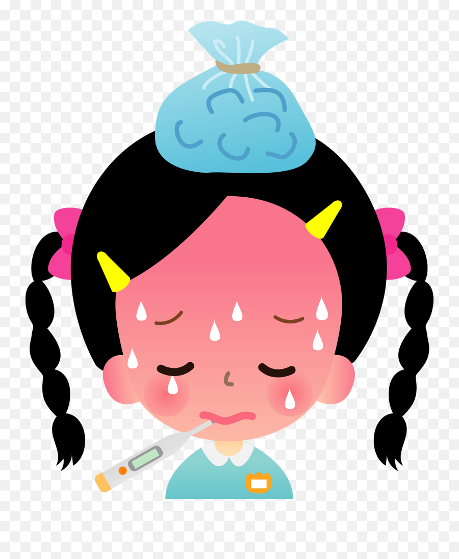 Fever Cold Sick Clipart - Fever Png Download Full Size Clipart Cold Sick Emoji,Cold Emotions