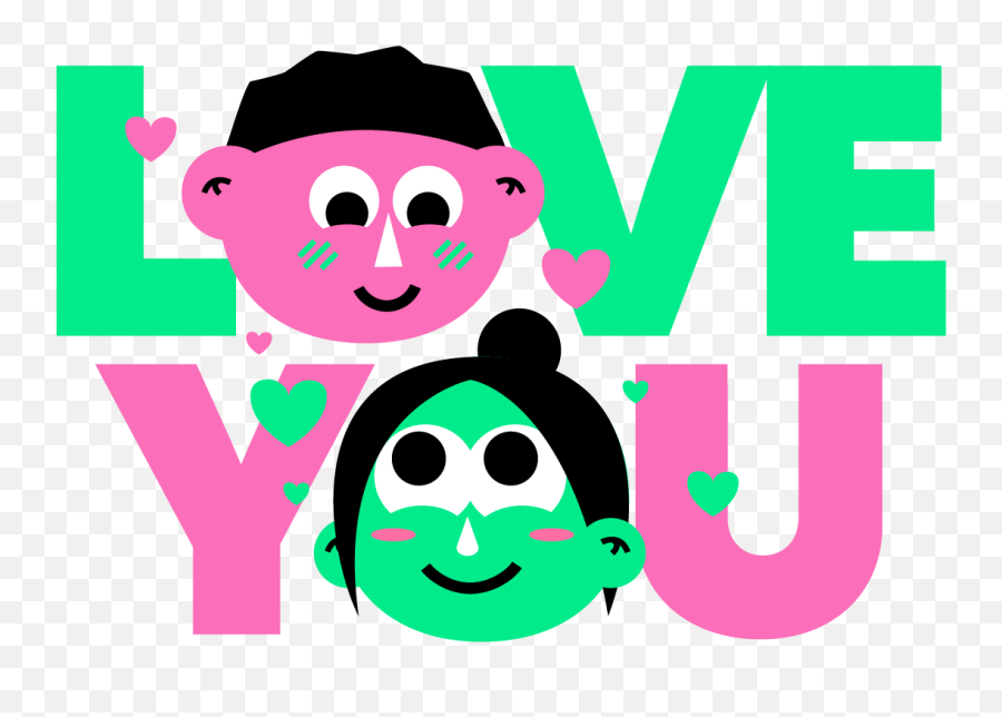 Mushy Love Sticker By Cooper Epps On Dribbble - Happy Emoji,Love You Emoticon