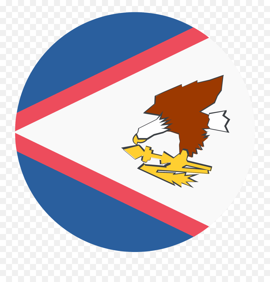 American Football - American Samoa Flag Vector Emoji,America Flag Emoji
