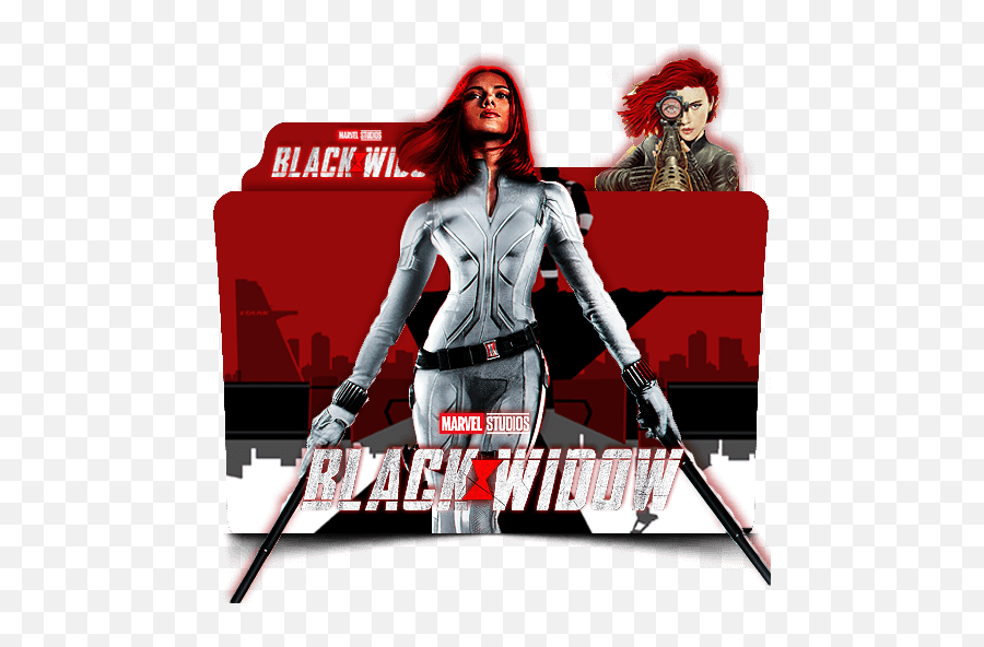 Black Widow Folder Icon - Black Widow Folder Icon Emoji,Black Widow Emoji