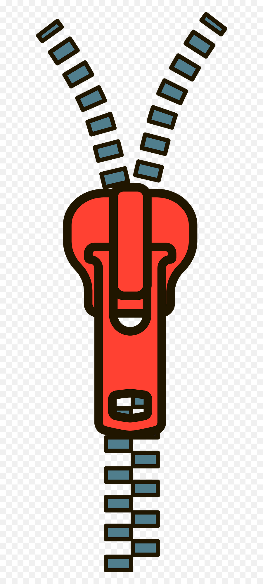 Zipper Clipart - Zipper Clipart Emoji,Zipped Mouth Emoji