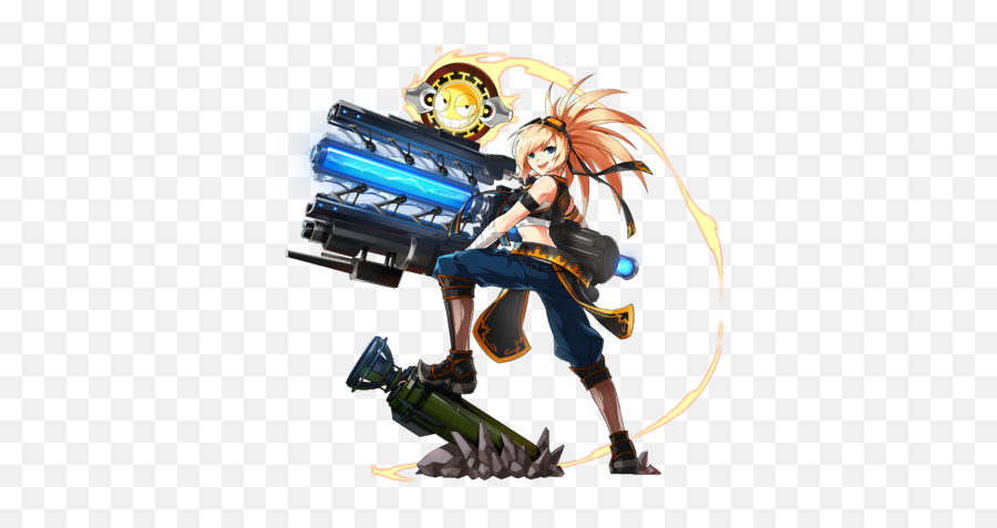 Heavy Barrel - Elwiki Elsword Rose Heavy Barrel Emoji,Erbluhen Emotion Fanart