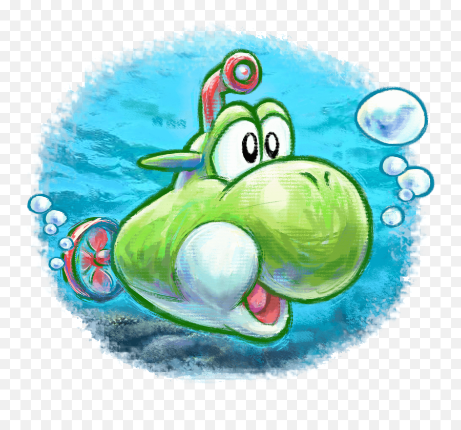 Yoshiu0027s New Island 3ds Artwork Including Lots Of Crazy - Jackhammer Yoshi Emoji,Yoshi Text Emoticon