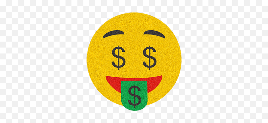 Money Face Emoji Png Money Face Emoji - Happy,Greedy Emoji