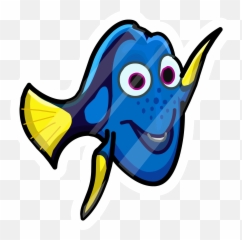 Fish Clipart Dory Fish Dory - Dory Png Emoji,Finding Nemo Emoji Story