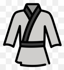 Martial Arts Uniform Emoji - Faixa Preta Emoji,Whatsapp Emoji Art