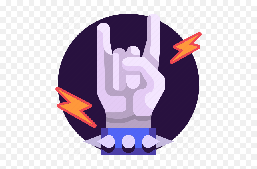 And Hand Hands Heavy Metal Rock - Sign Language Emoji,Heavy Metal Fingers Emoticon Facebook