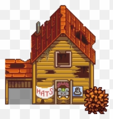 Abandoned House - Stardew Hat Mouse Emoji,Stardew Valley Chickens Emotions