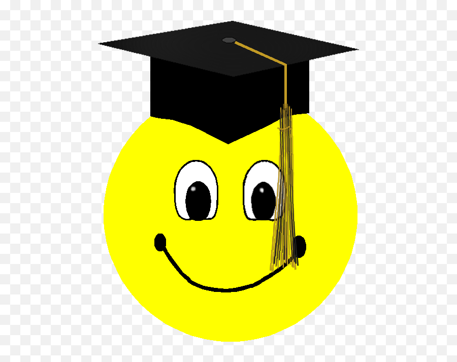 Smileys Clipart Success - Smiley Face With Graduation Cap Illinois Student Assistance Commission Emoji,Graduation Emoji