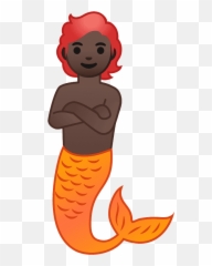 Merperson Emoji Clipart - Merman Clipart,Wet Emojis Png