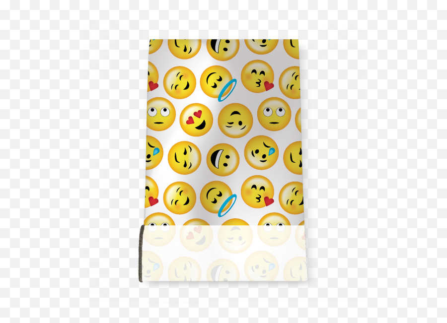 Stretch Fabric Emoji - Happy,Emoticon Slap Tex