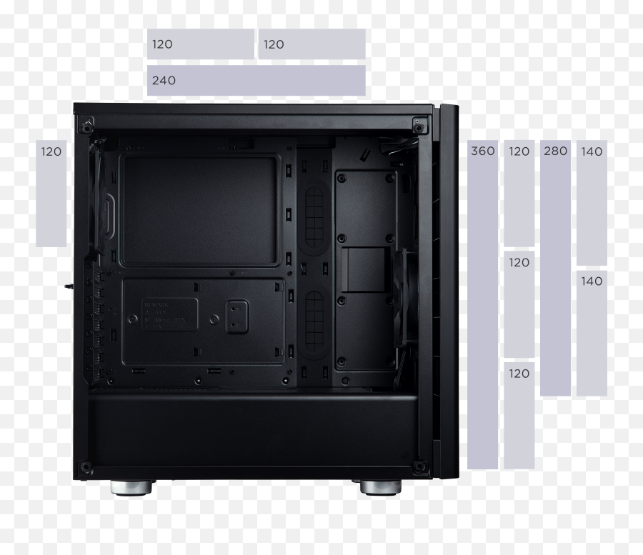 Carbide Series 275r Tempered Glass Mid - Tower Gaming Case U2014 Black Corsair Carbide Series 275r Atx Mid Tower Case Emoji,Glas Cage Of Emotion