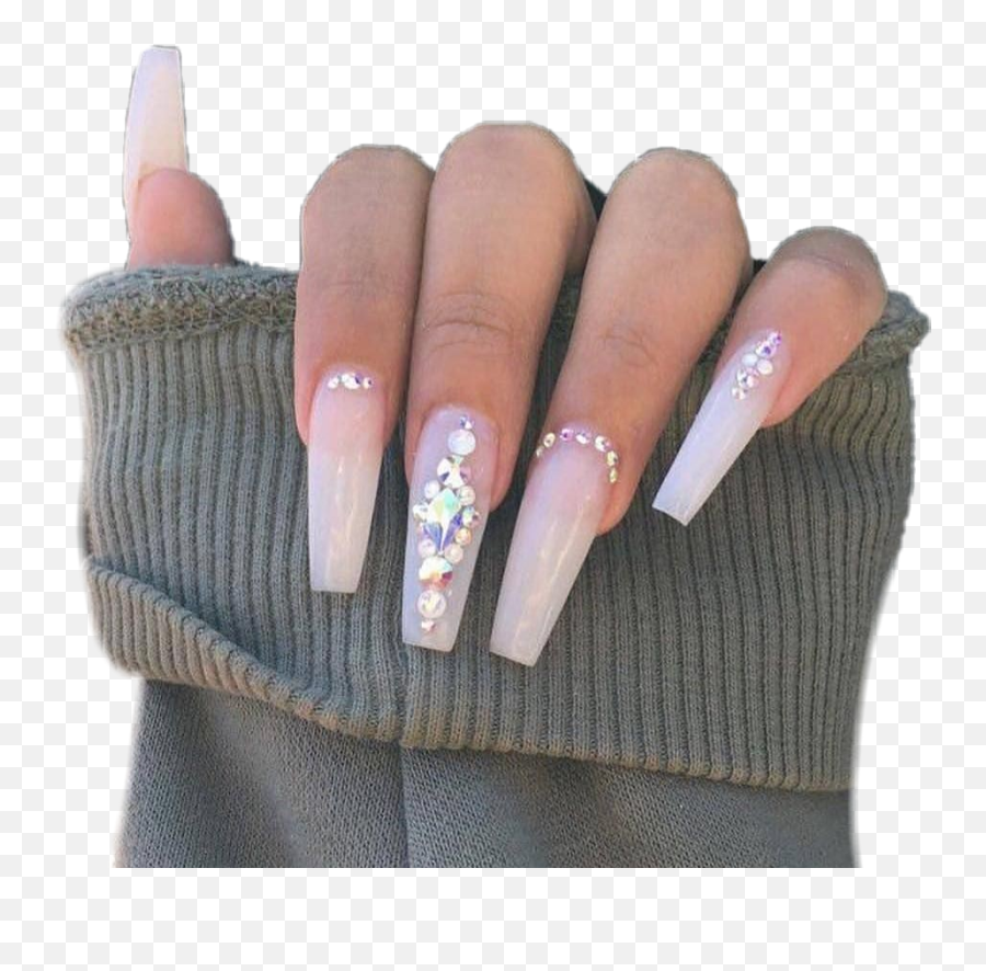 Trending - Acrylic Nails Baddie Emoji,Manicure Emoji