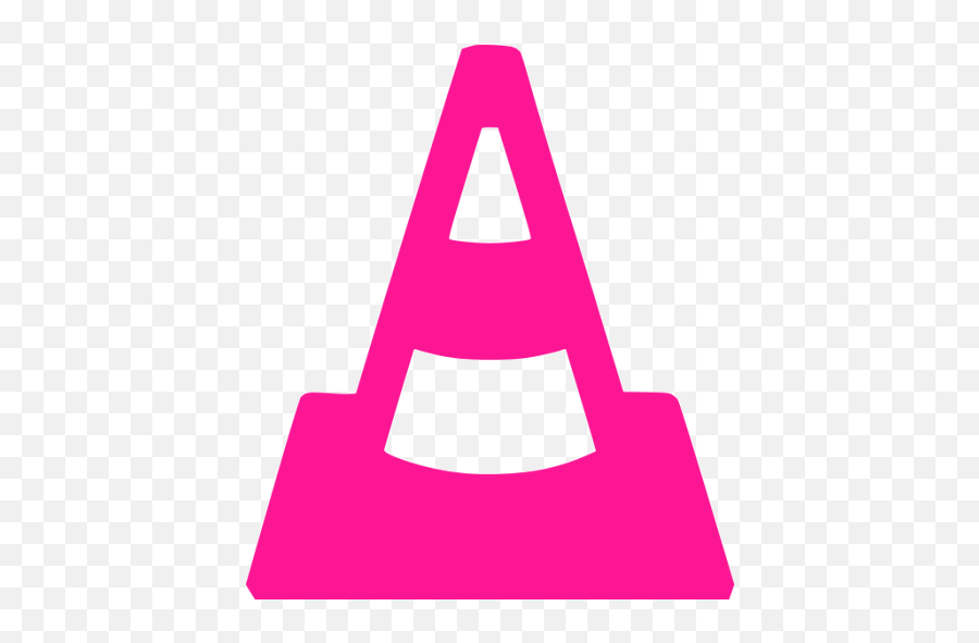Deep Pink Vlc Icon - Vlc Emoji,Steam Emoticon Exclamation