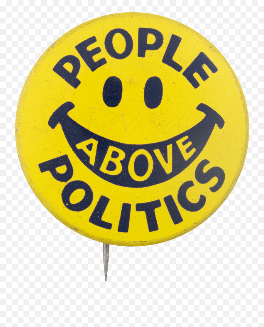 People Above Politics Busy Beaver Button Museum - Gozo Y Paz Emoji,Politically Correct Emoticons