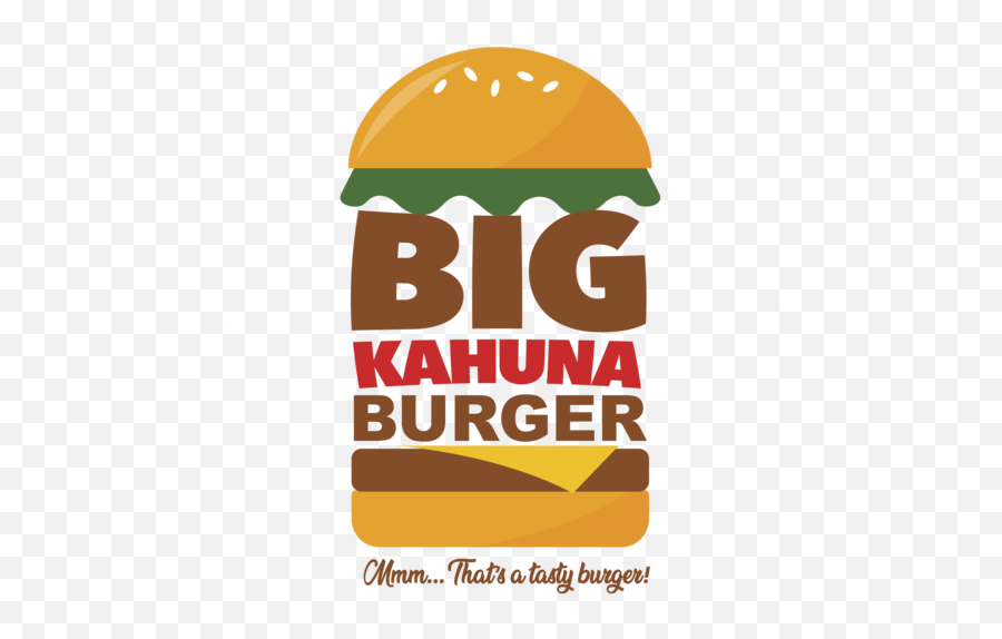 Big Kahuna Burger Mmmm Thatu0027s A Tasty Burger Pulp Fiction T - Shirt Emoji,Deadbeat Mother Emoji