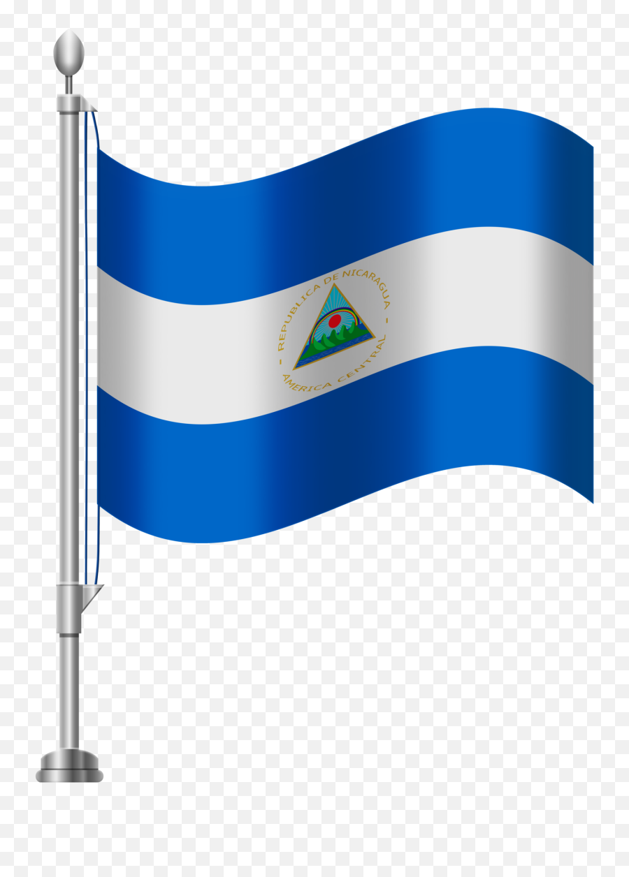 Nicaragua Flag Png Clip Art Emoji,Checkered Flag Emoji Png