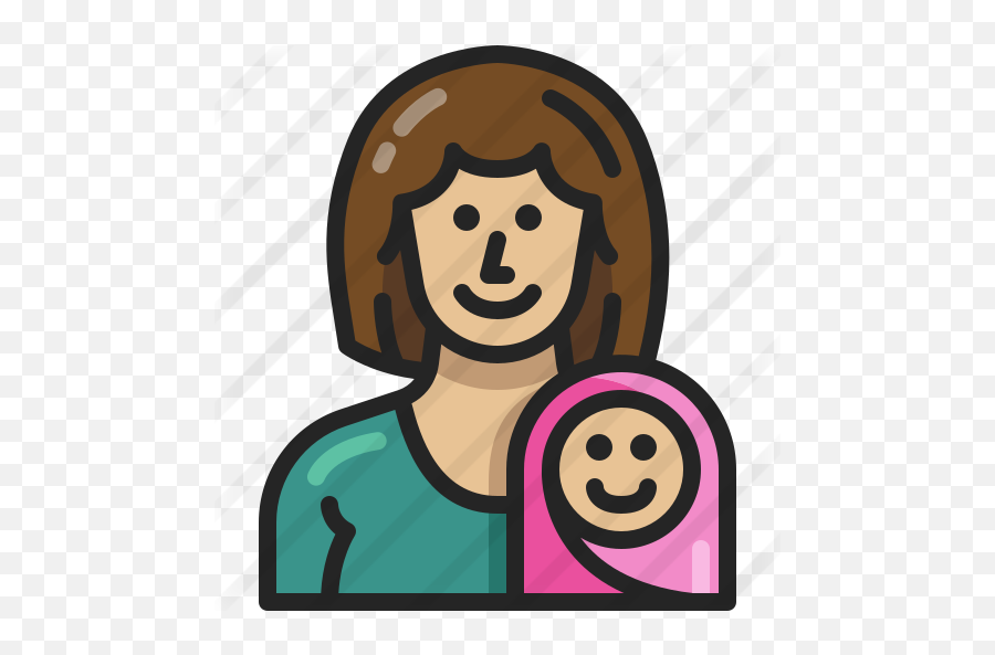 Mother - Free People Icons Emoji,Vector Emoticons Girls