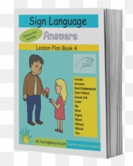 Lesson Plan Book 04 - Answers Asl Teaching Resources Emoji,Infant Emotions Book