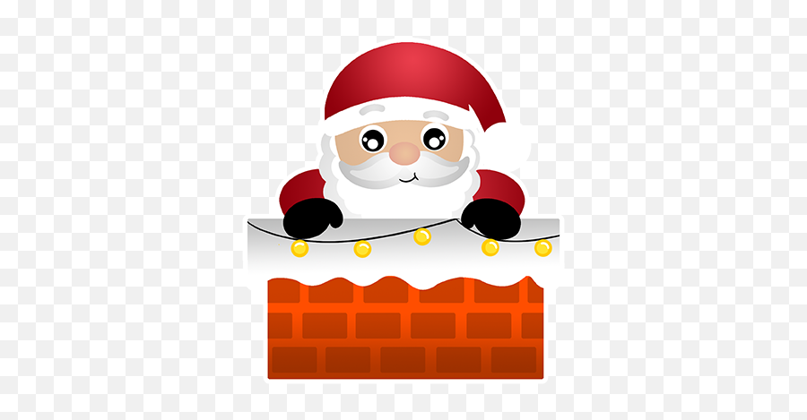 Hi Santa Claus Stickers By Luis Maldonado Emoji,Winter Animated Emoticons