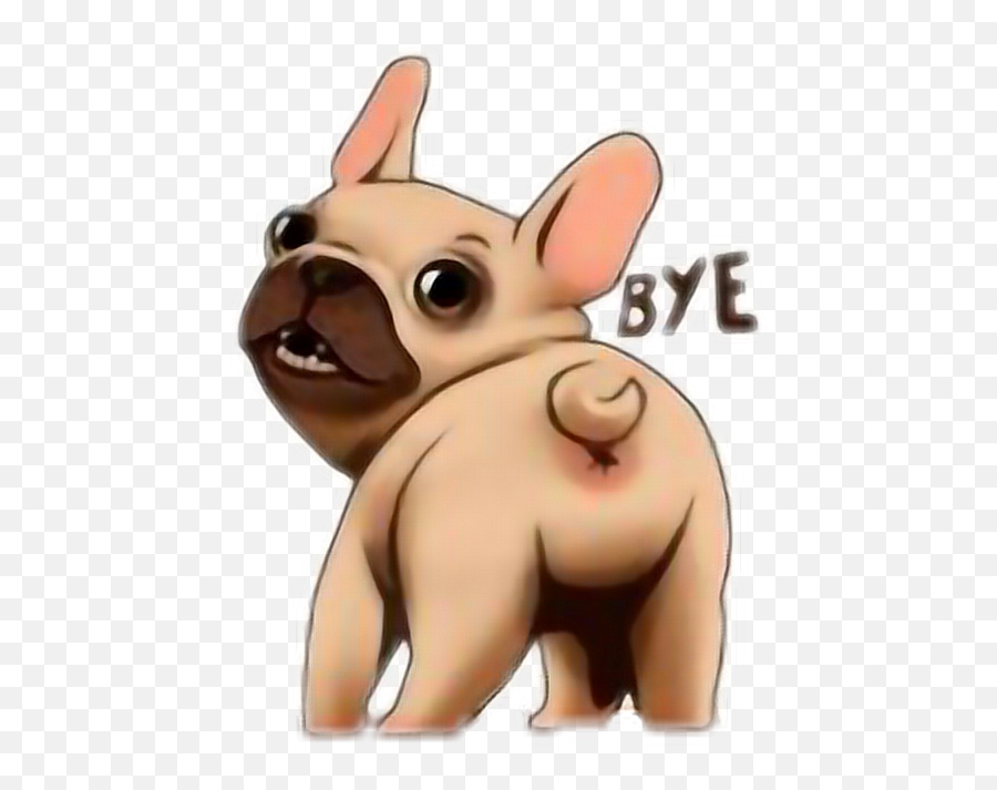 Dog Bye Sticker - Animal Figure Emoji,Bye Dog Emoji