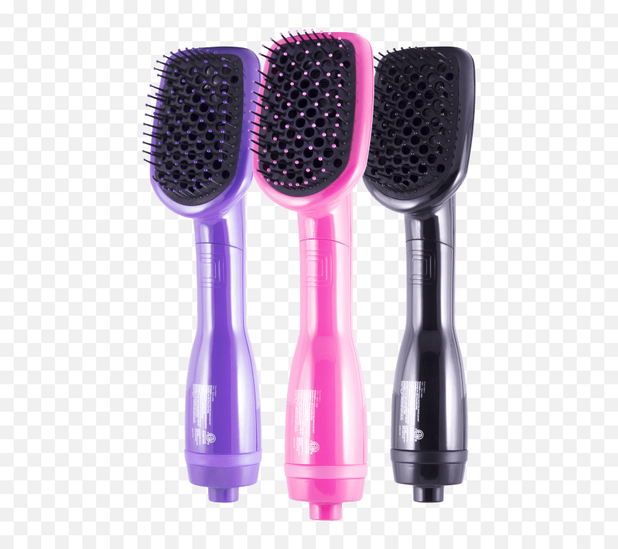 Procabello 3 - In1 Blower Brush Hair Dryer And Styler Emoji,Plastic Emoji Keychain