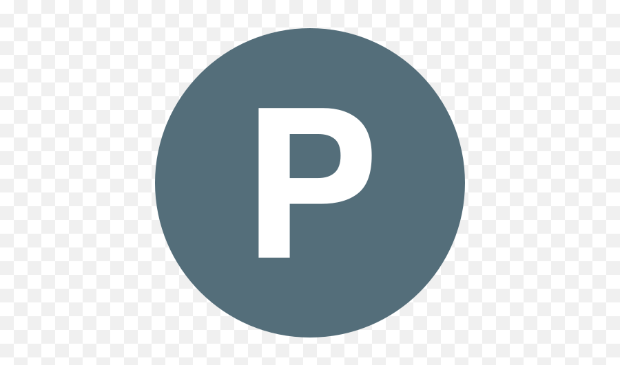 Fileeo Circle Blue - Grey White Letterpsvg Wikimedia Commons Emoji,P Emoji Transparent
