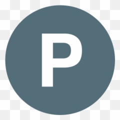 Fileeo Circle Blue - Grey White Letterpsvg Wikimedia Commons Emoji,P Emoji Transparent