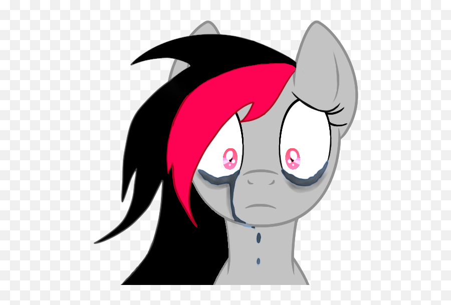 Download Crying Emo Oc Oc - Cartoon Png Image With No Emoji,Sobbing Emoji Meme