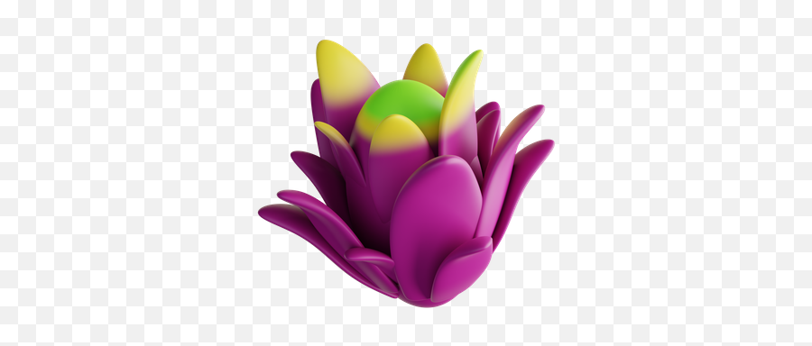 Premium Dragon Fruit 3d Illustration Download In Png Obj Or Emoji,Cherry Blossom Discord Emoji
