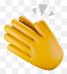 Premium Open Hand Ready To Clapping With Friend 3d Emoji,Copy And Paste Clapping Emoji Funny