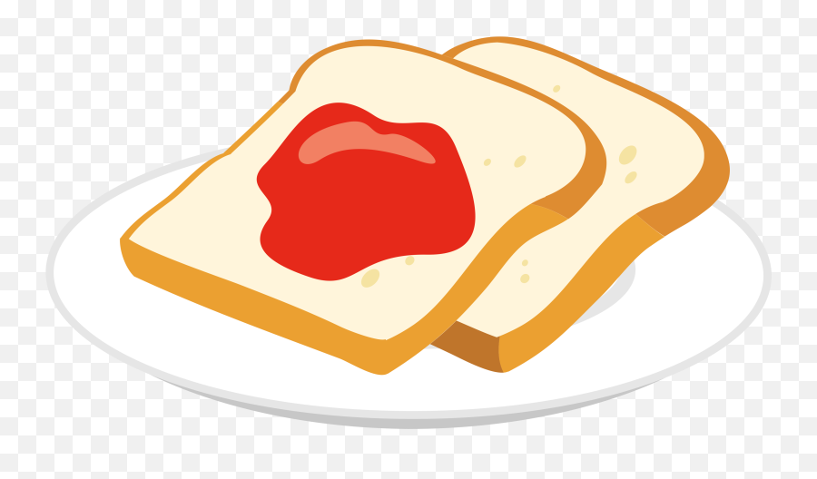 Toast Clipart Free Download Transparent Png Or Vector - Toast Clipart With Jam Emoji,Grilled Cheese Emoji