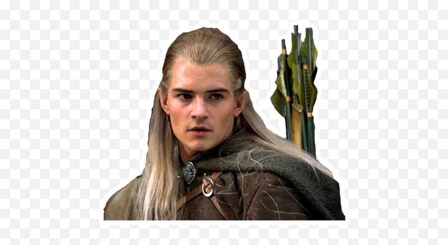 Telegram Sticker From The Lord Of The Rings Pack Emoji,Legolas Emoji