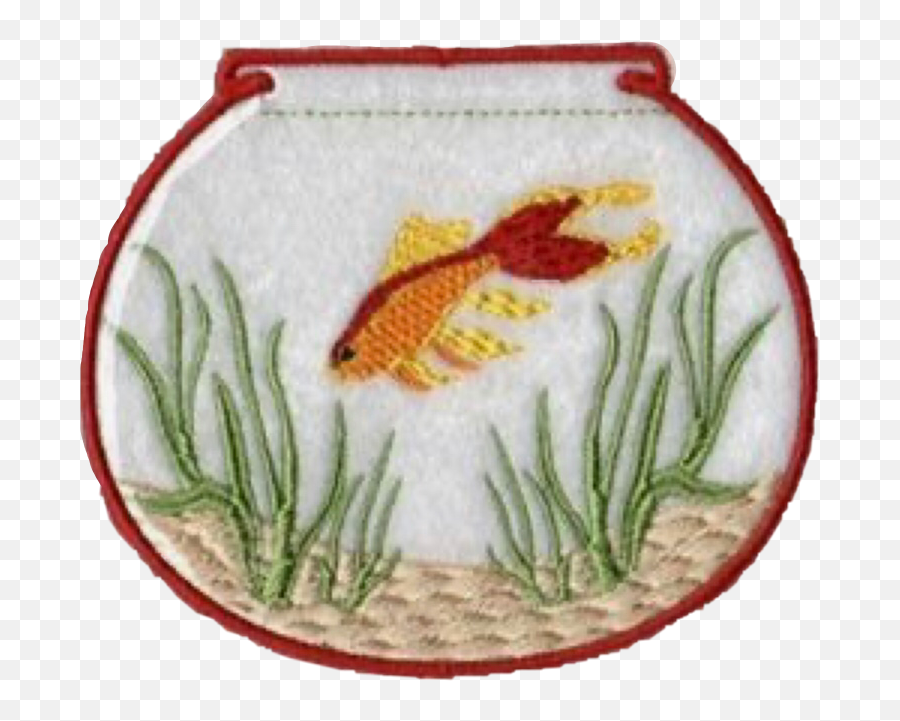 Embroidery Betta Fish Sticker Emoji,Emoji Embroidery