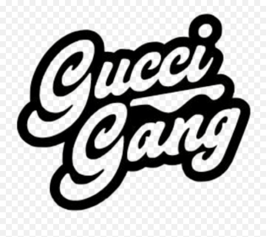 Gucci Gang Guccigang Sticker By Maryam - Gucci Gang Logo Png Emoji,Gang Emoji