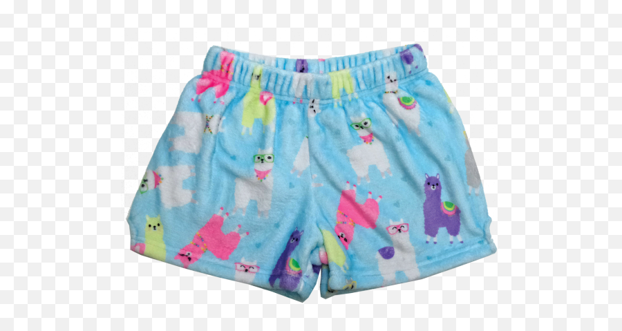 Llama Pajama Shorts Iscream - Boardshorts Emoji,Kids Emoji Pajamas