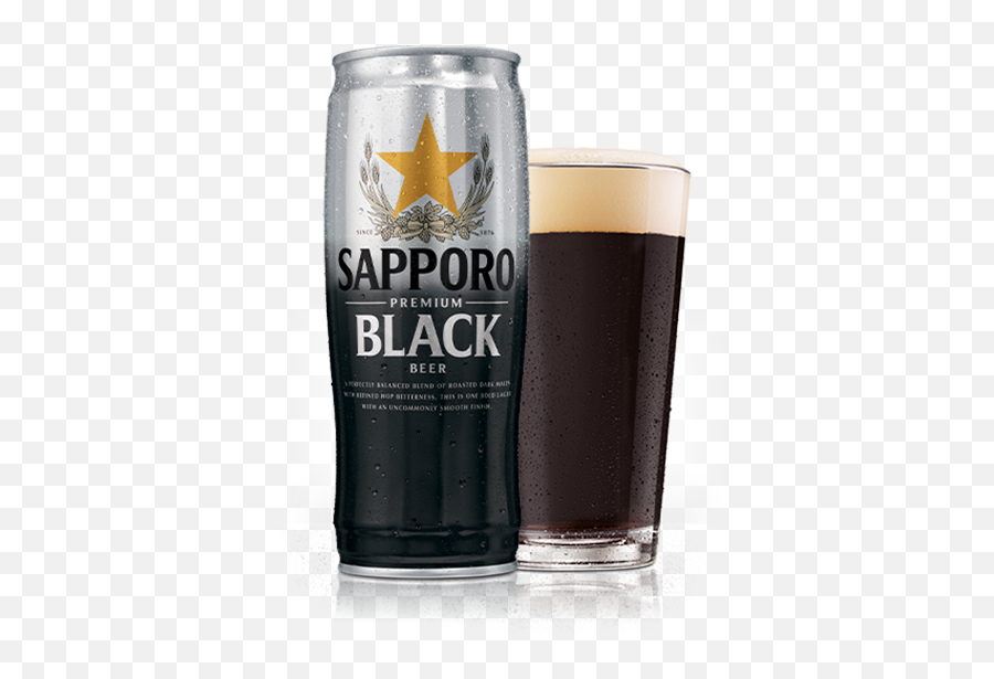 Sapporo Black Beer From Japan - Sapporo Japanese Beer Emoji,1 Beer Japan Emoji